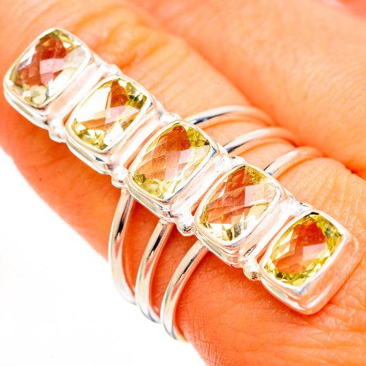 Citrine Rings handcrafted by Ana Silver Co - RING111990
