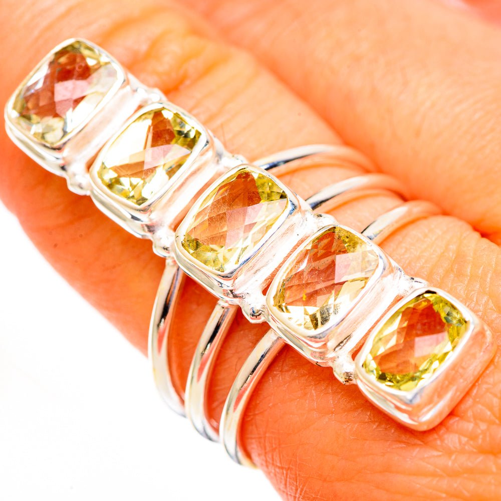 Citrine Rings handcrafted by Ana Silver Co - RING111990