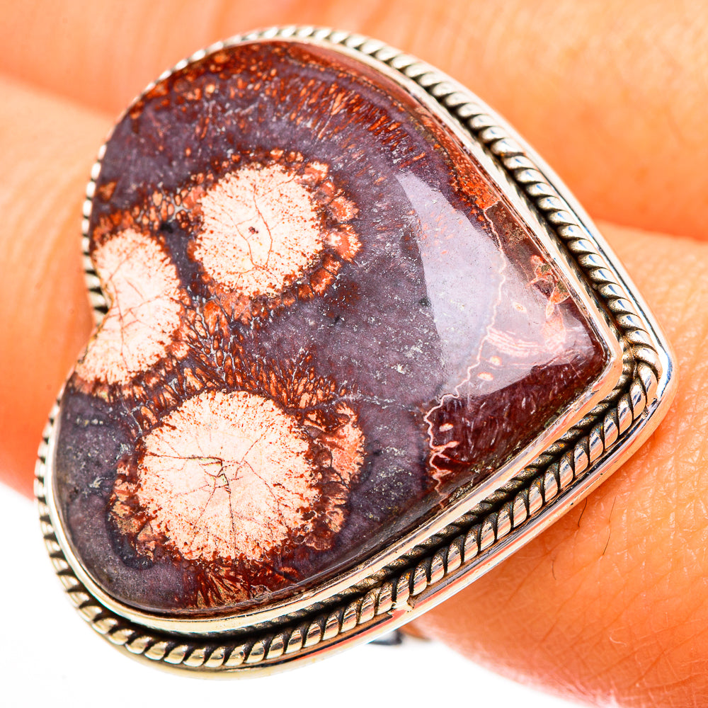 Brids Eye Jasper Rings handcrafted by Ana Silver Co - RING112006