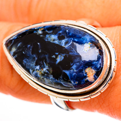 Pietersite Rings handcrafted by Ana Silver Co - RING112025