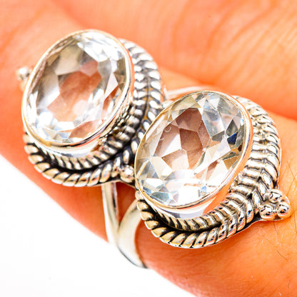 White Quartz Rings handcrafted by Ana Silver Co - RING112027