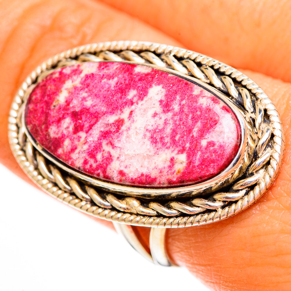 Thulite Rings handcrafted by Ana Silver Co - RING112060