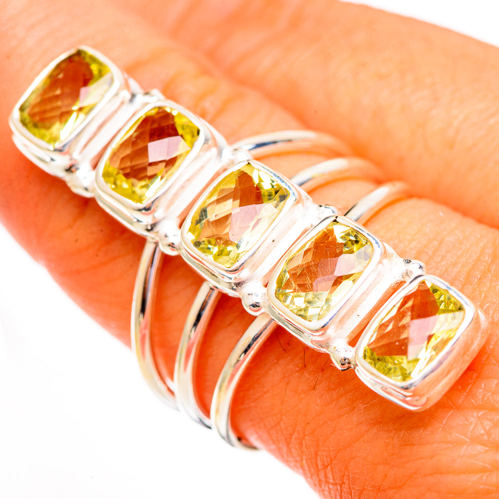 Citrine Rings handcrafted by Ana Silver Co - RING112110