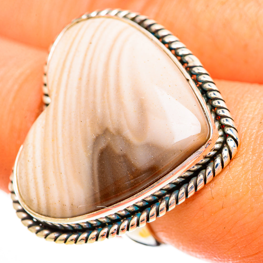 Imperial Jasper Rings handcrafted by Ana Silver Co - RING112121