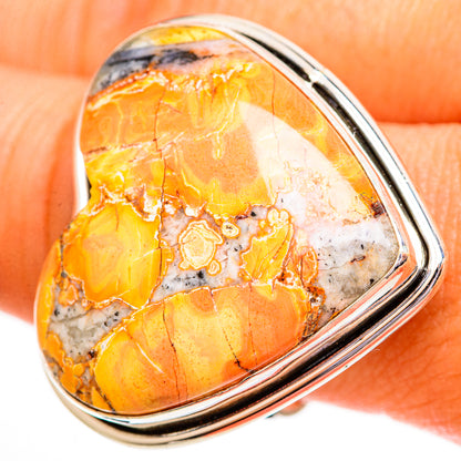 Brecciated Mookaite Rings handcrafted by Ana Silver Co - RING112123