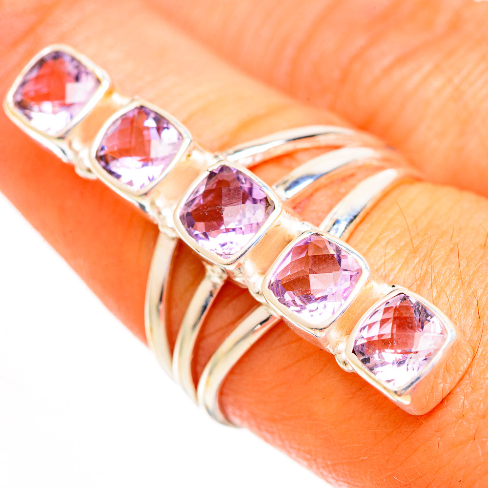 Kunzite Rings handcrafted by Ana Silver Co - RING112136
