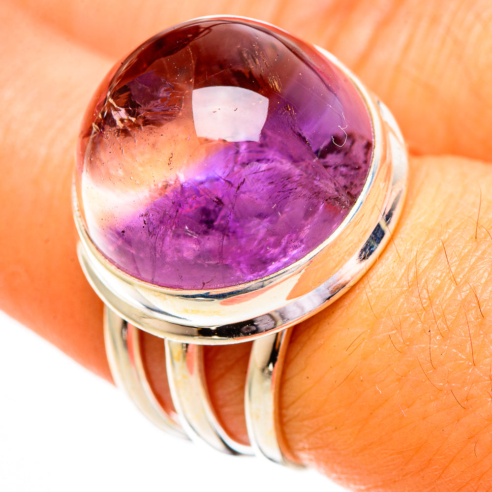 Ametrine Rings handcrafted by Ana Silver Co - RING112141
