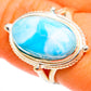 Larimar Rings handcrafted by Ana Silver Co - RING112153