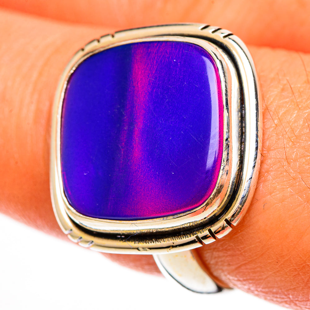 Aura Opal Rings handcrafted by Ana Silver Co - RING112167