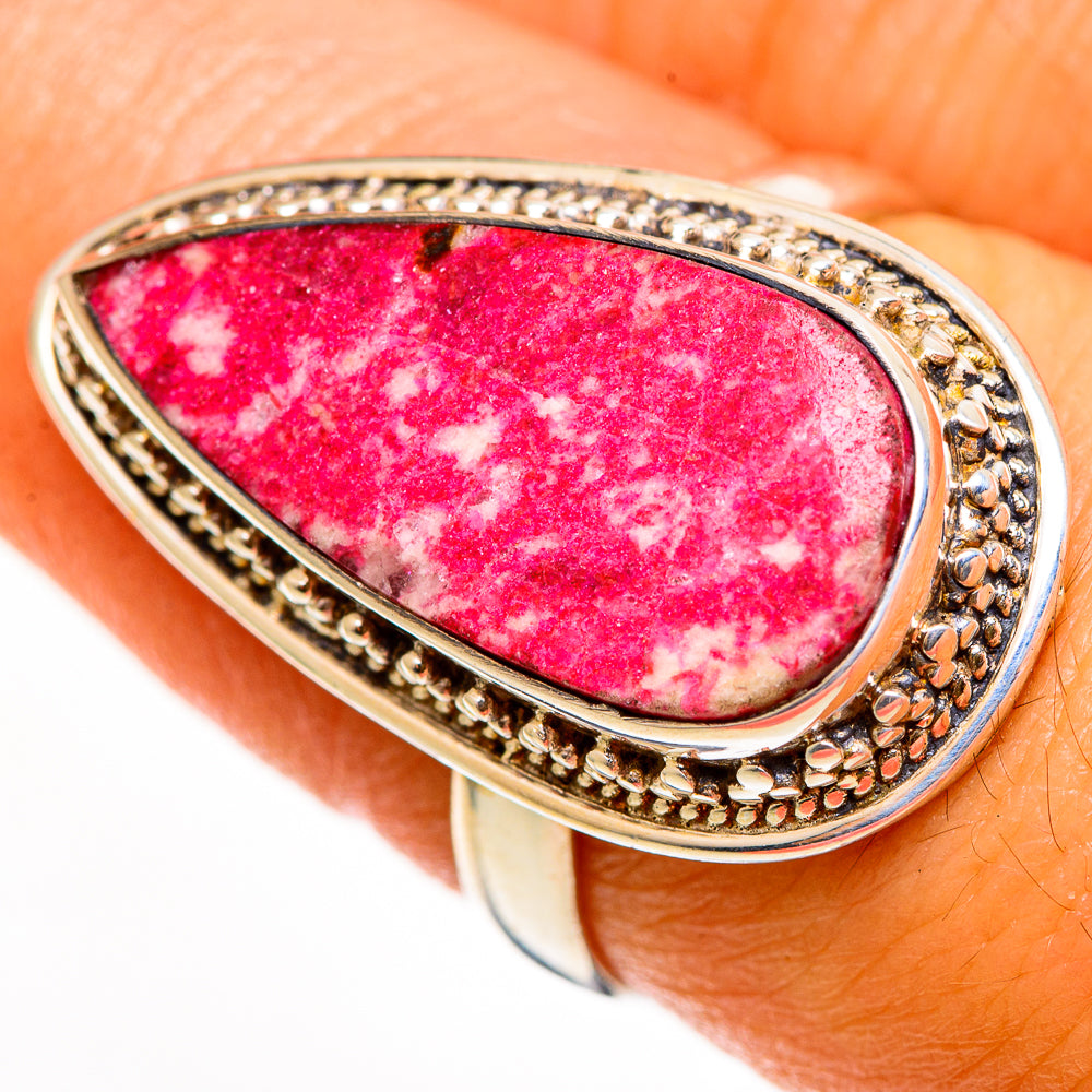 Thulite Rings handcrafted by Ana Silver Co - RING112193