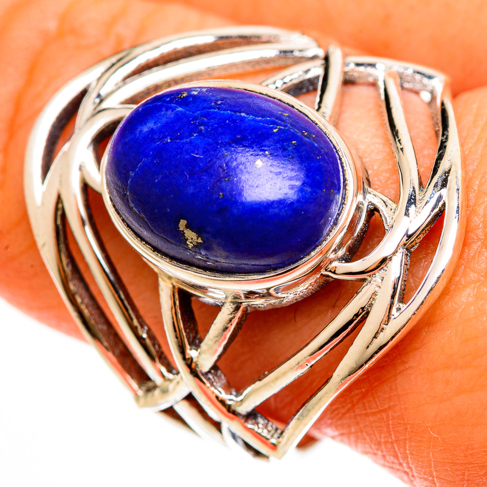 Lapis Lazuli Rings handcrafted by Ana Silver Co - RING112212