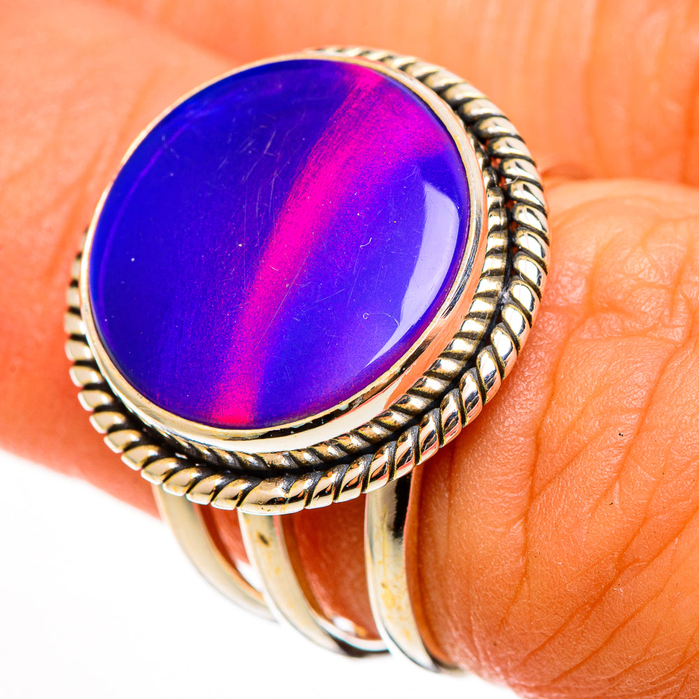 Aura Opal Rings handcrafted by Ana Silver Co - RING112227