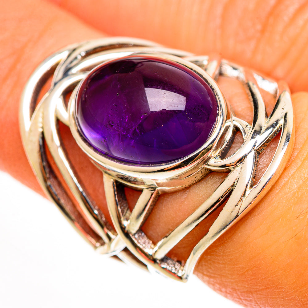 Amethyst Rings handcrafted by Ana Silver Co - RING112228