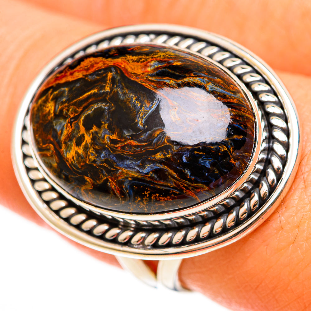 Pietersite Rings handcrafted by Ana Silver Co - RING112230