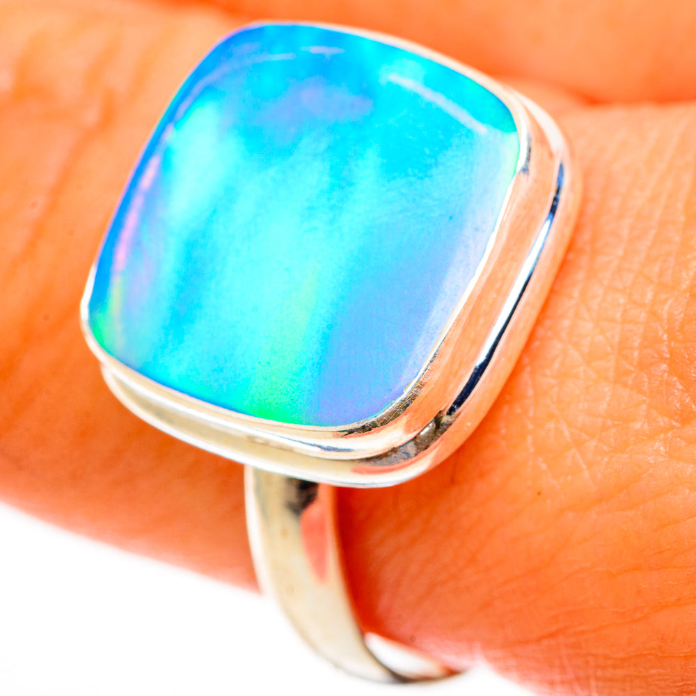Aura Opal Rings handcrafted by Ana Silver Co - RING112236