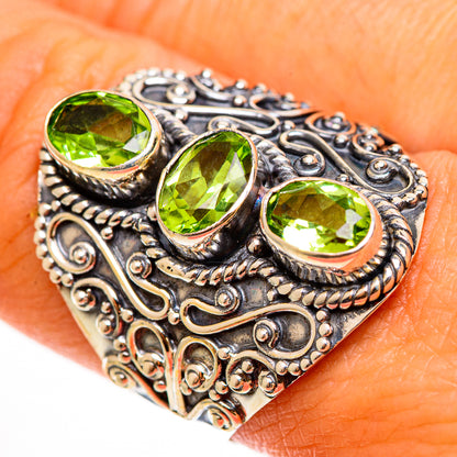 Peridot Rings handcrafted by Ana Silver Co - RING112246