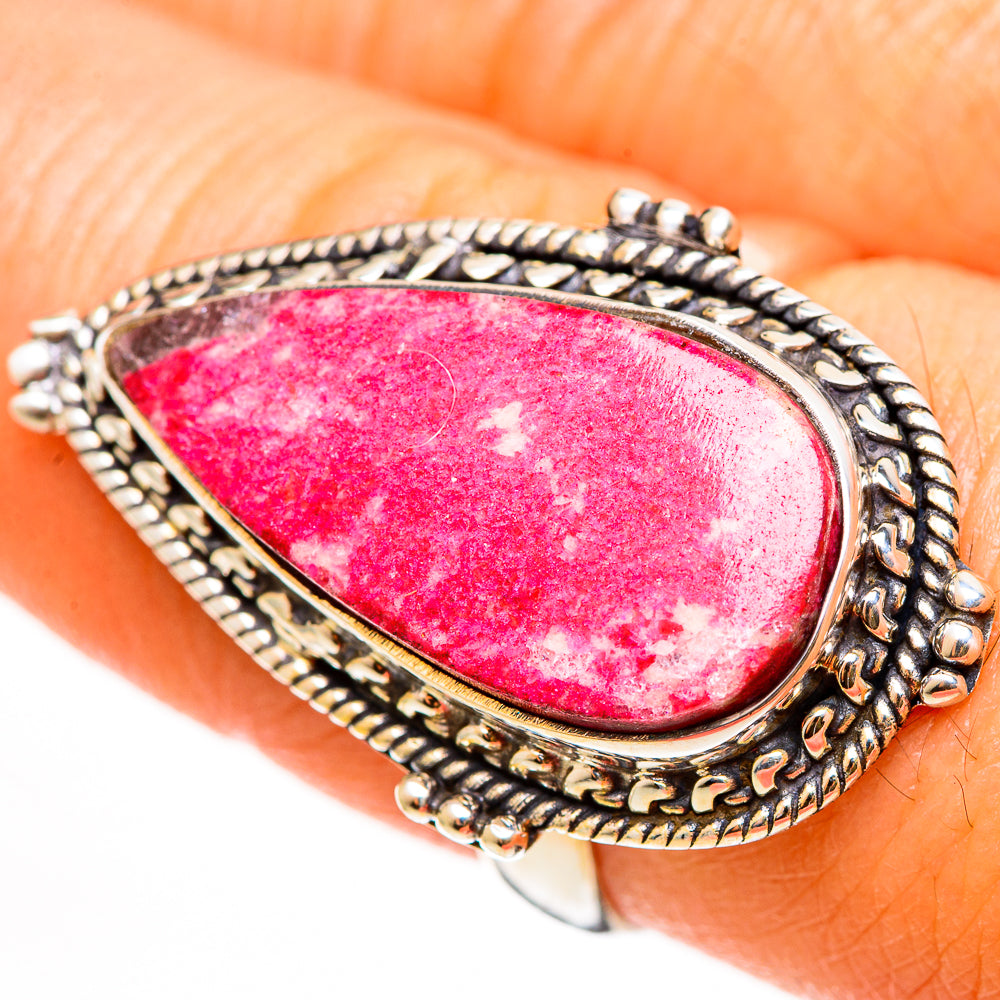 Thulite Rings handcrafted by Ana Silver Co - RING112279