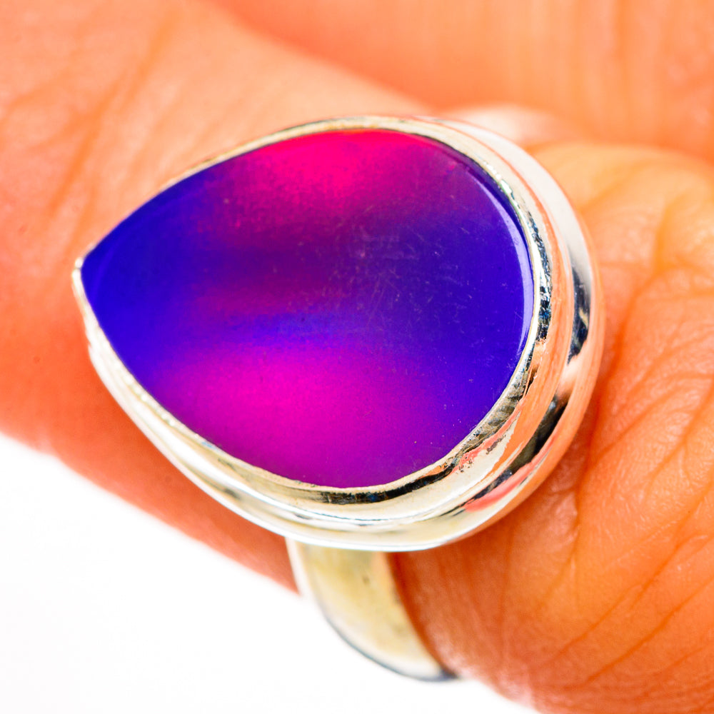 Aura Opal Rings handcrafted by Ana Silver Co - RING112280
