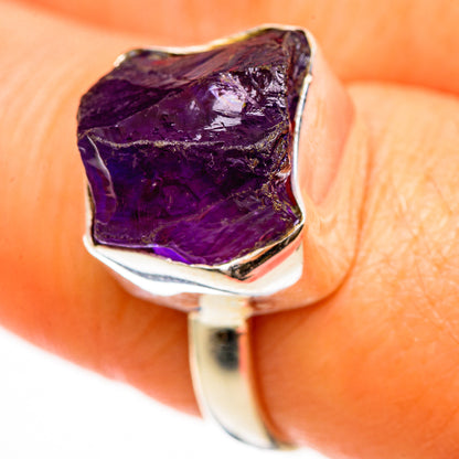 Amethyst Rings handcrafted by Ana Silver Co - RING112281