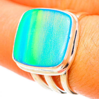 Aura Opal Rings handcrafted by Ana Silver Co - RING112294