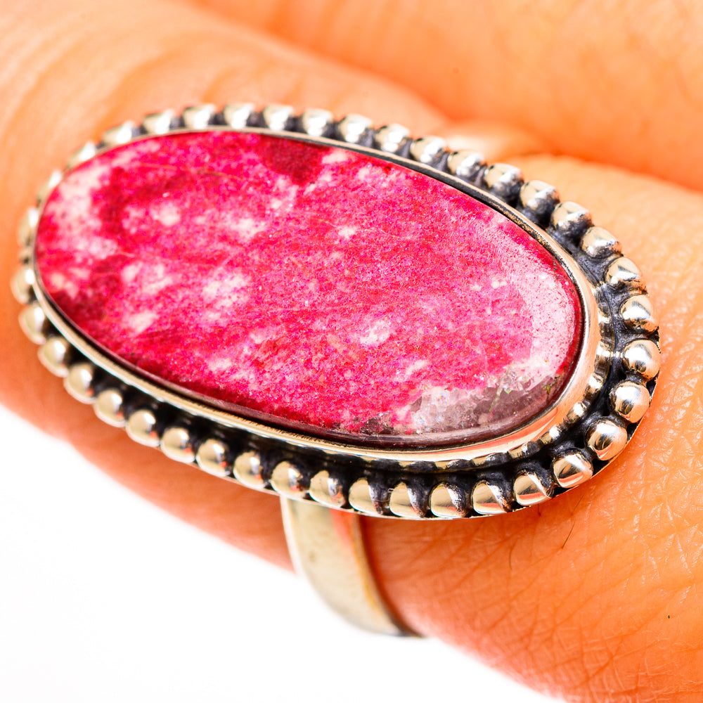 Thulite Rings handcrafted by Ana Silver Co - RING112306