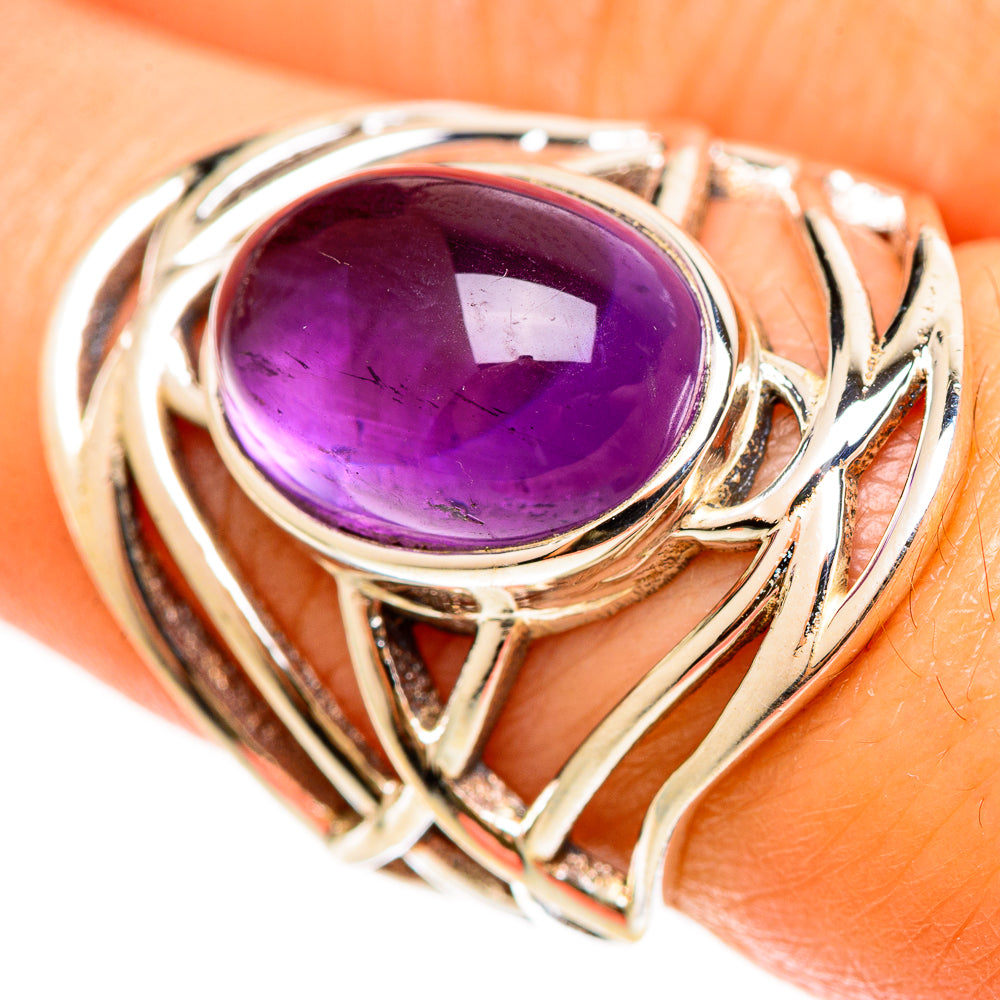 Amethyst Rings handcrafted by Ana Silver Co - RING112309