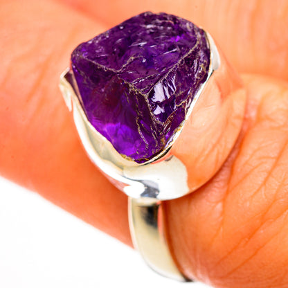 Amethyst Rings handcrafted by Ana Silver Co - RING112310