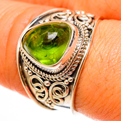 Peridot Rings handcrafted by Ana Silver Co - RING112327