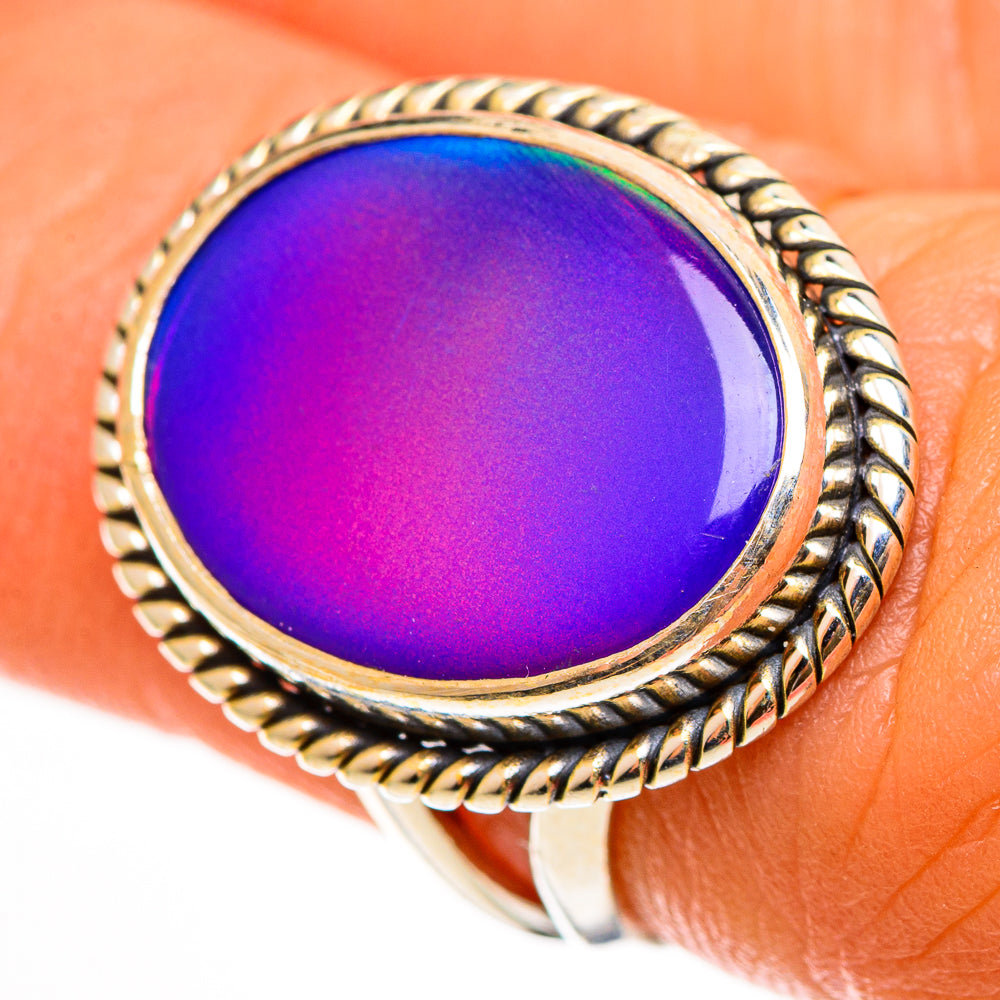 Aura Opal Rings handcrafted by Ana Silver Co - RING112335