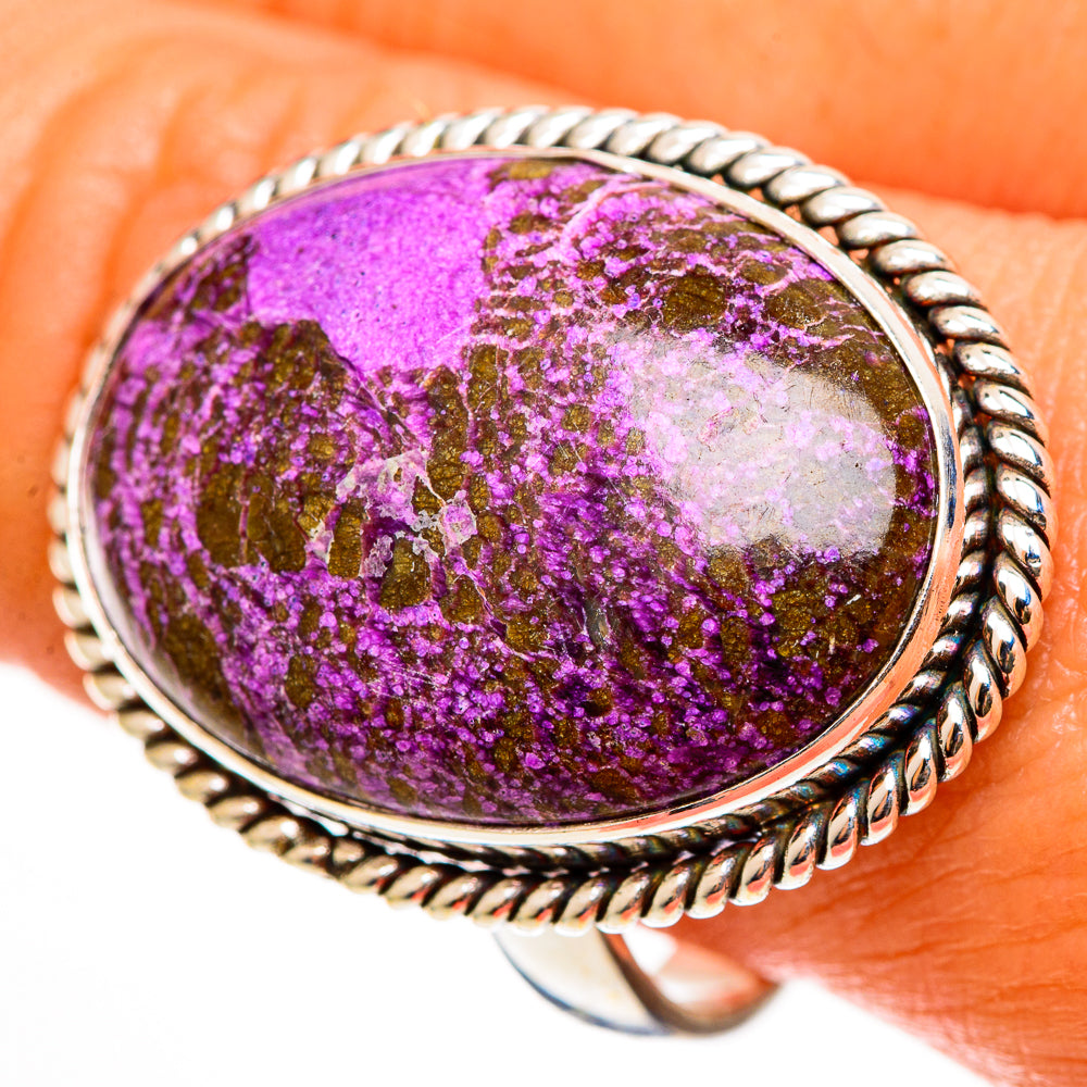 Stichtite Rings handcrafted by Ana Silver Co - RING112373