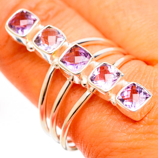 Kunzite Rings handcrafted by Ana Silver Co - RING112379