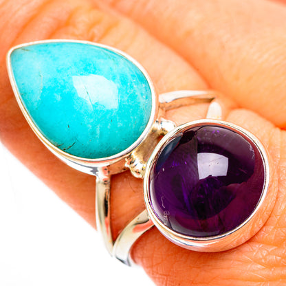 Larimar Rings handcrafted by Ana Silver Co - RING112393