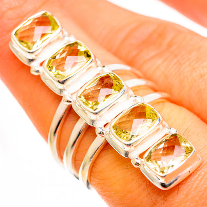 Citrine Rings handcrafted by Ana Silver Co - RING112397