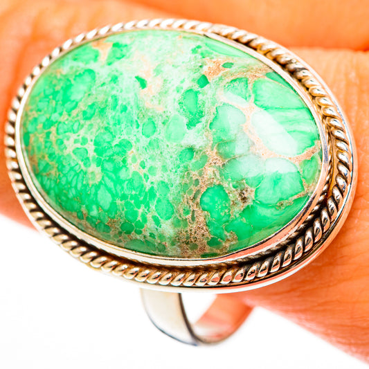 Variscite Rings handcrafted by Ana Silver Co - RING112408