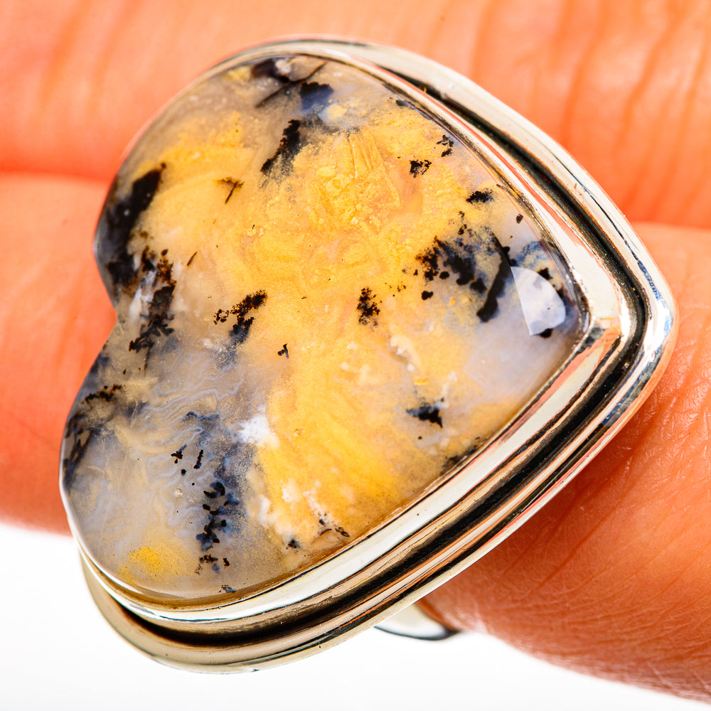 Montana Agate Rings handcrafted by Ana Silver Co - RING112417