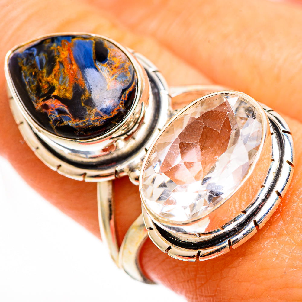 Pietersite Rings handcrafted by Ana Silver Co - RING112433