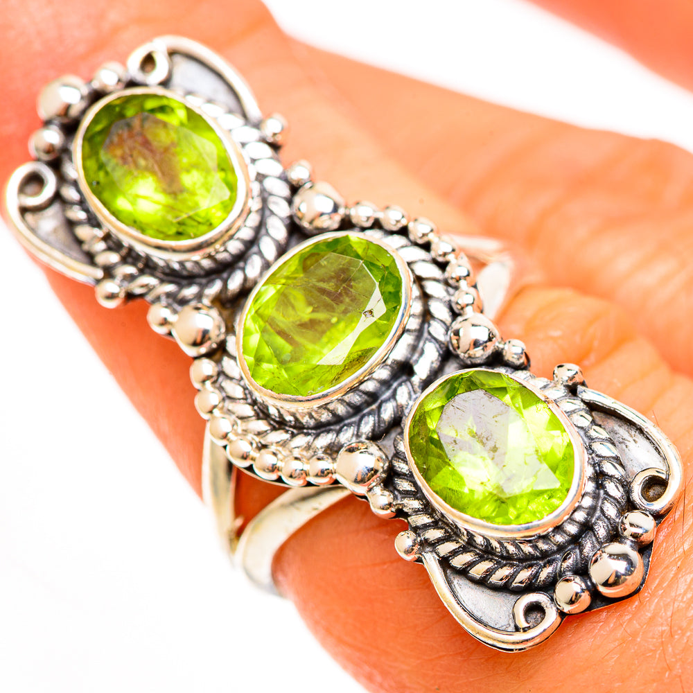 Peridot Rings handcrafted by Ana Silver Co - RING112447
