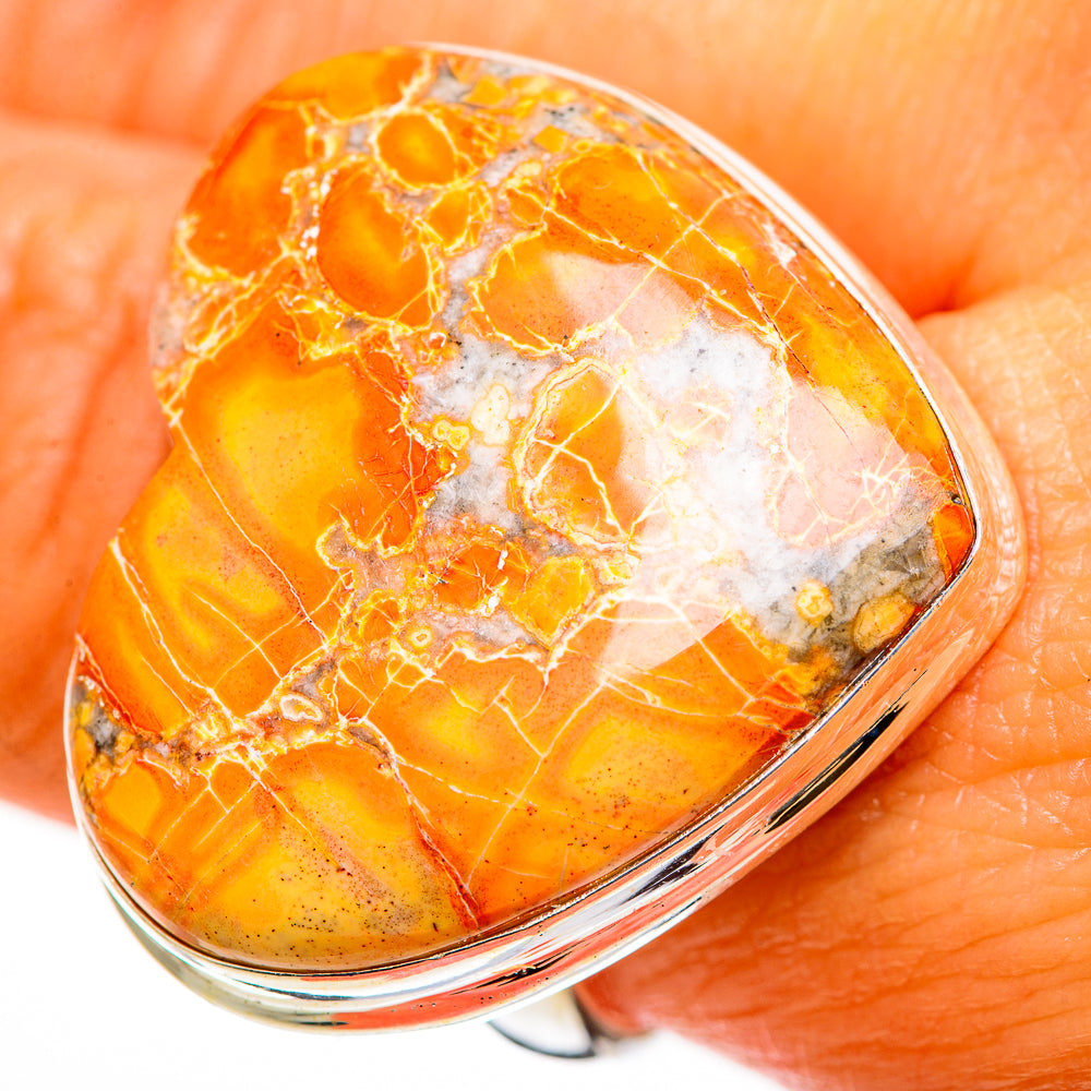 Maligano Jasper Rings handcrafted by Ana Silver Co - RING112454