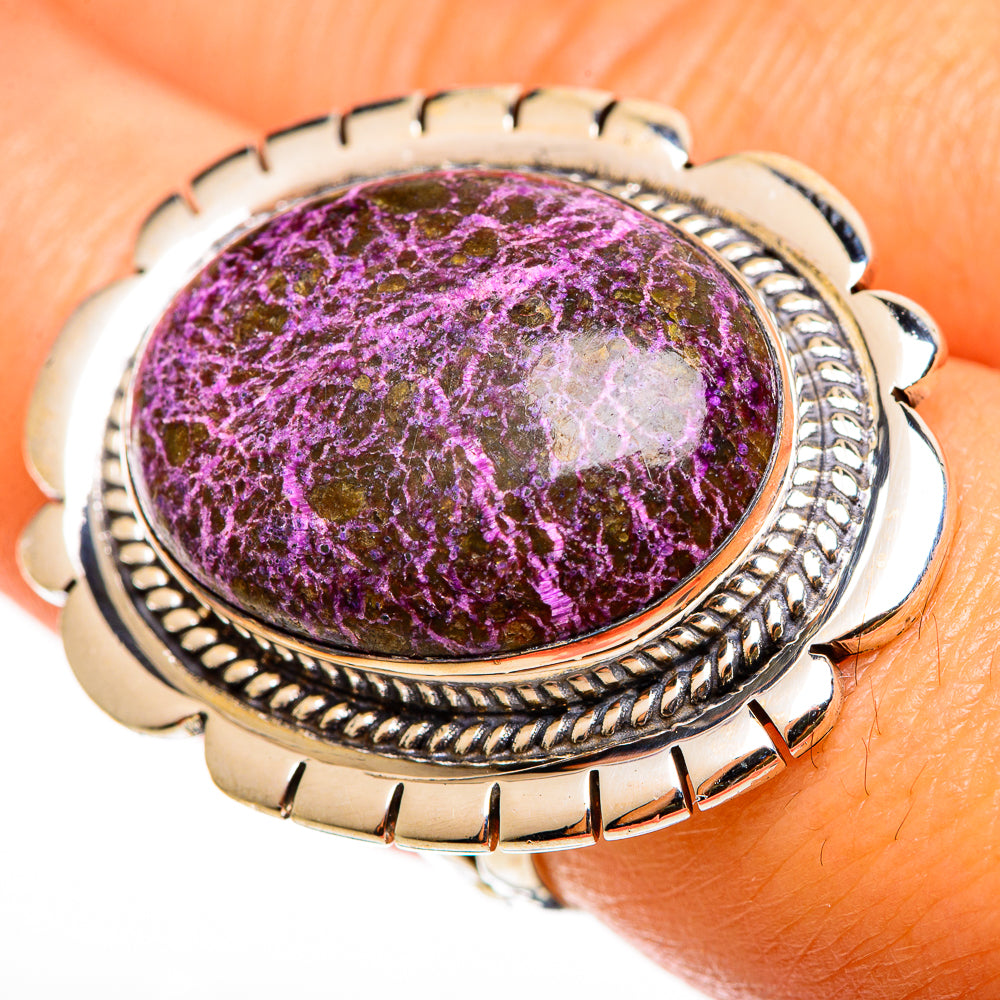 Stichtite Rings handcrafted by Ana Silver Co - RING112467