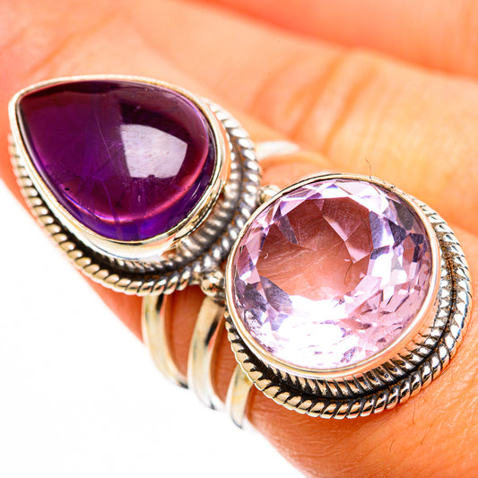 Kunzite Rings handcrafted by Ana Silver Co - RING112469