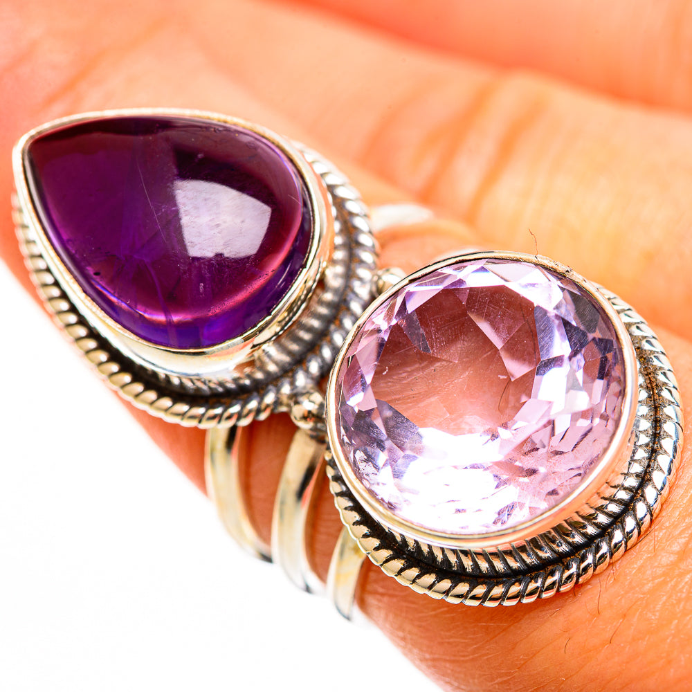 Kunzite Rings handcrafted by Ana Silver Co - RING112469