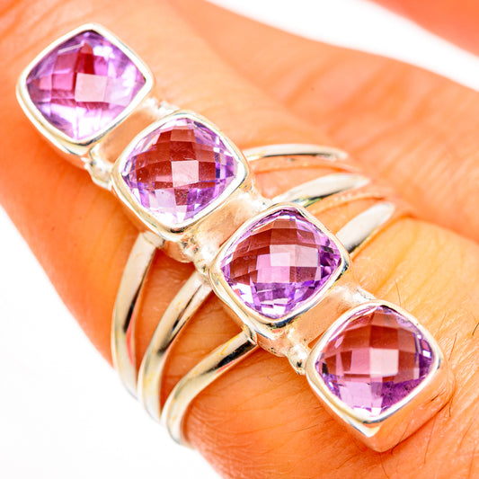 Kunzite Rings handcrafted by Ana Silver Co - RING112474