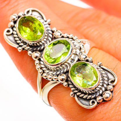Peridot Rings handcrafted by Ana Silver Co - RING112495