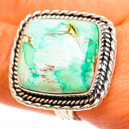 Variscite Rings handcrafted by Ana Silver Co - RING112497
