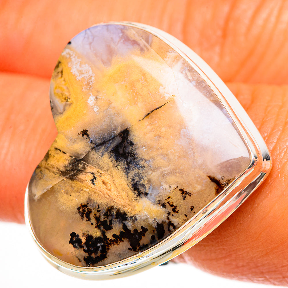 Montana Agate Rings handcrafted by Ana Silver Co - RING112499