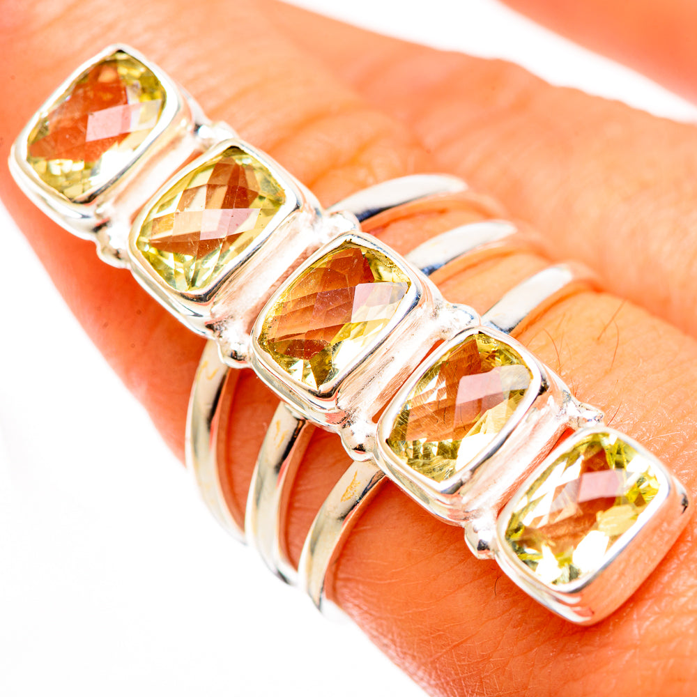 Citrine Rings handcrafted by Ana Silver Co - RING112522