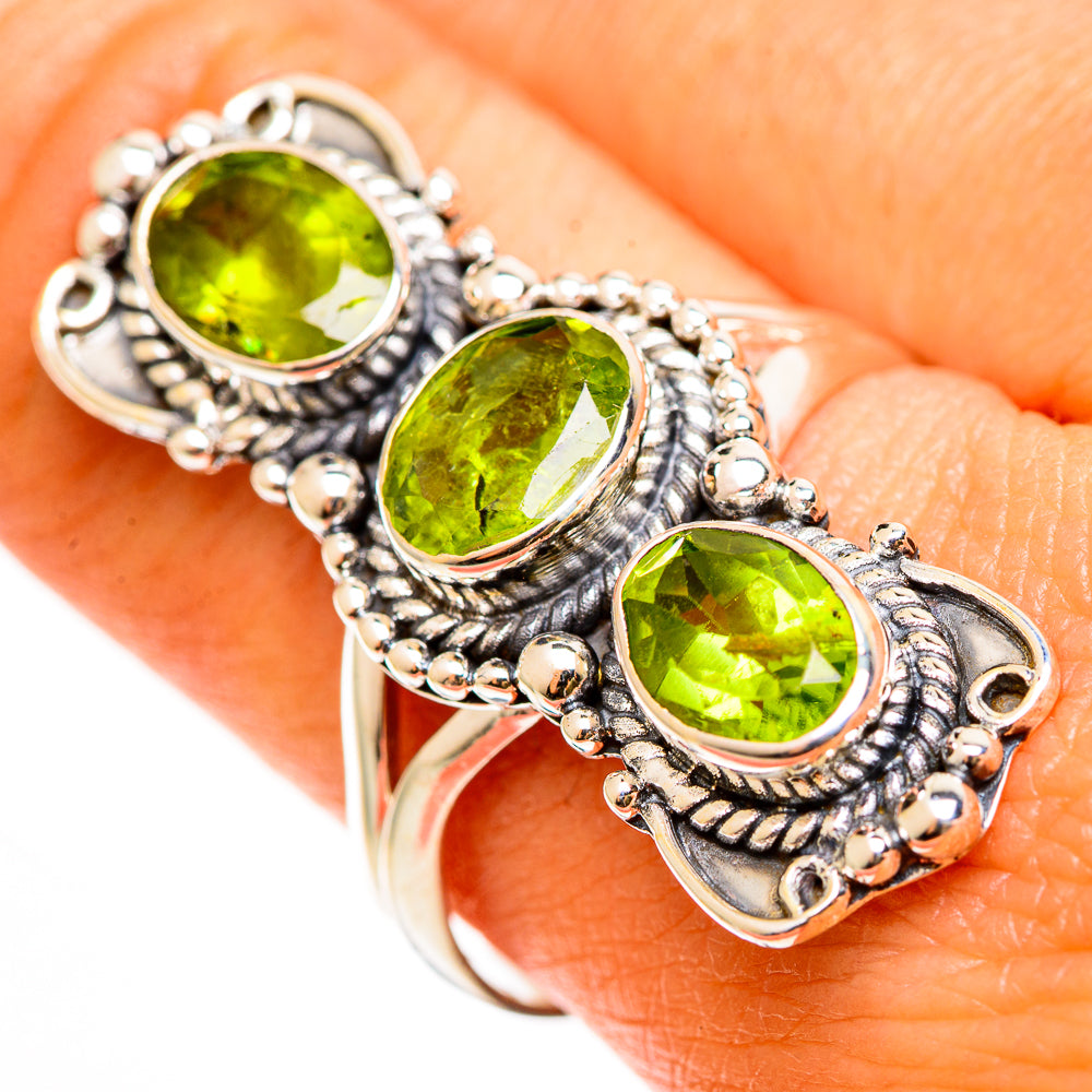 Peridot Rings handcrafted by Ana Silver Co - RING112531
