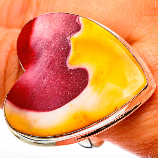 Mookaite Rings handcrafted by Ana Silver Co - RING112534