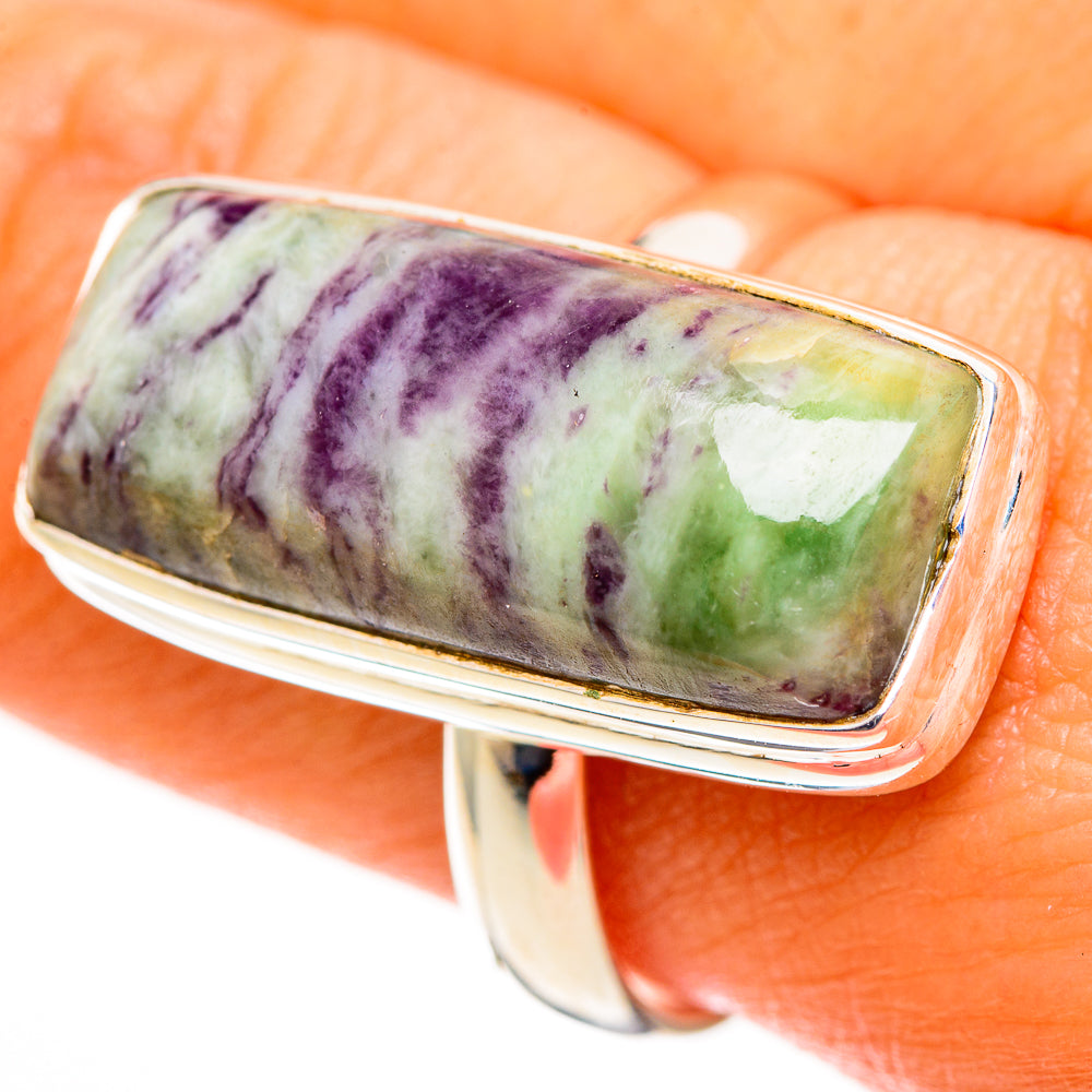 Kammererite Rings handcrafted by Ana Silver Co - RING112555
