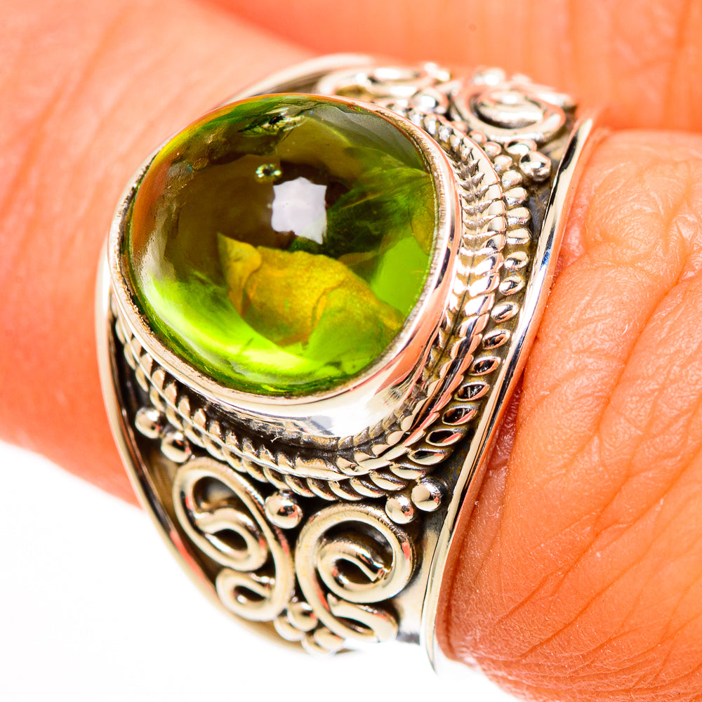 Peridot Rings handcrafted by Ana Silver Co - RING112557